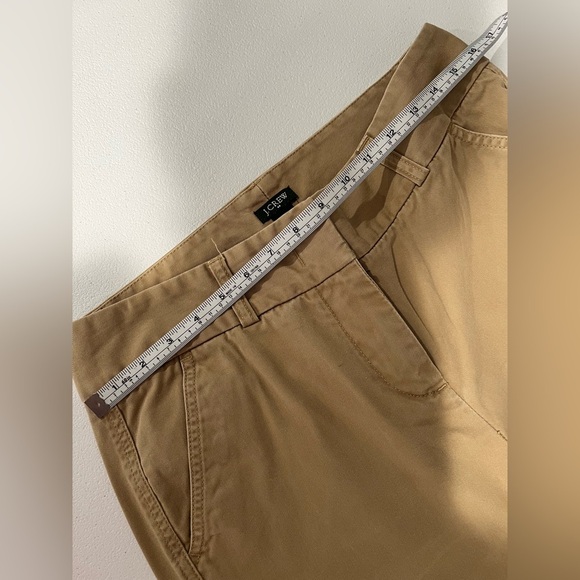 J crew pants Khaki shorts size 8 with 4 pockets 100%cotton - Picture 5 of 7